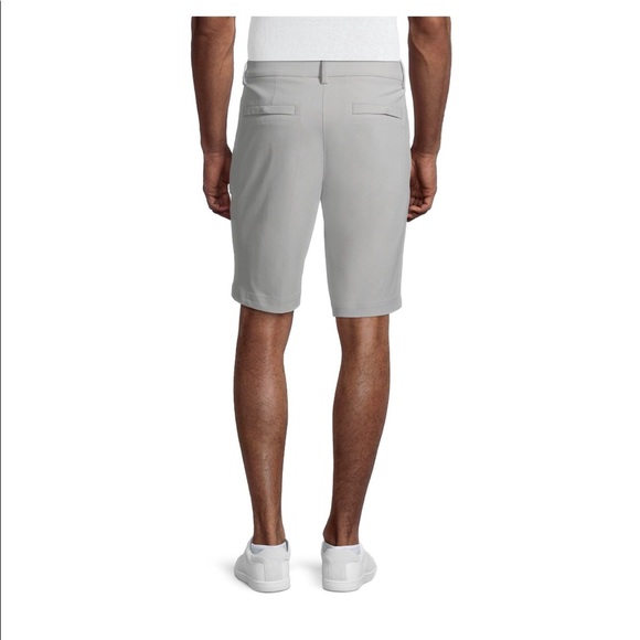 Mens George Performance FF Short size 46” Silver Gray Security Zipped Pocket New - Picture 5 of 7